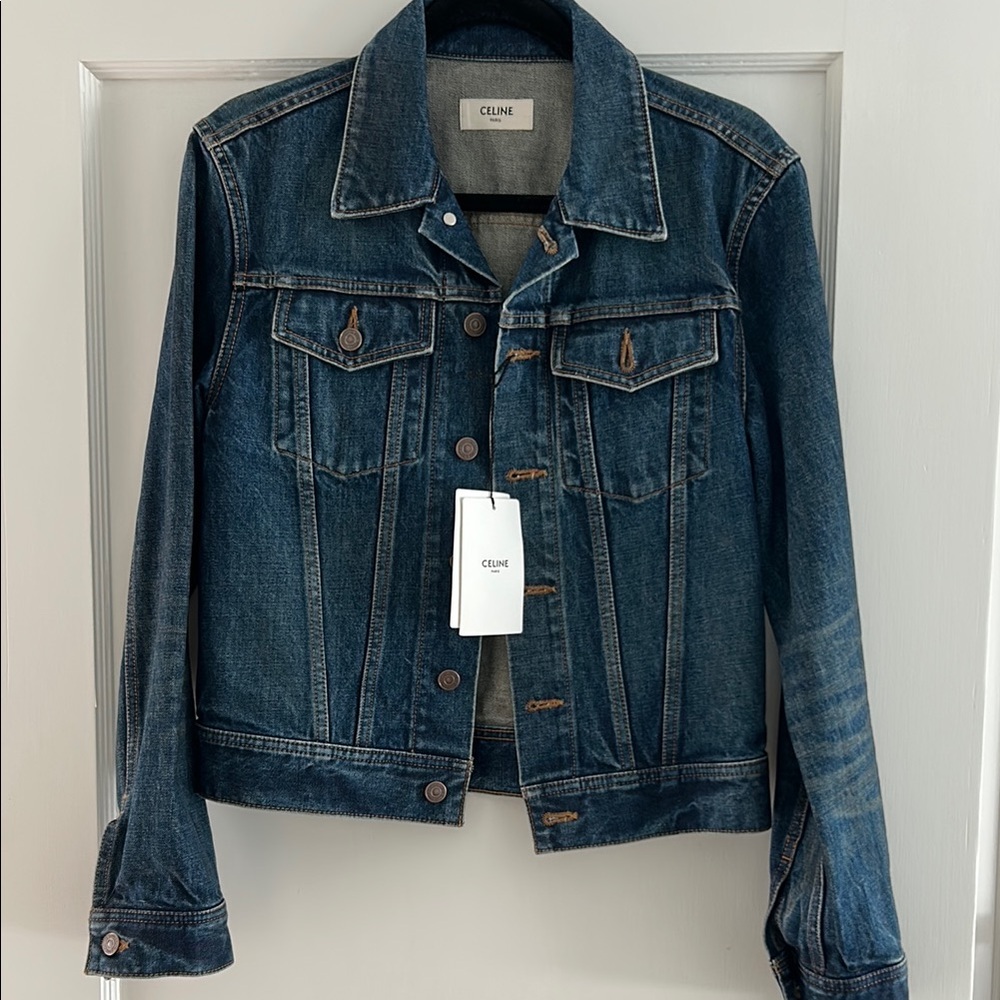 Celine Women's Blue Denim Jacket